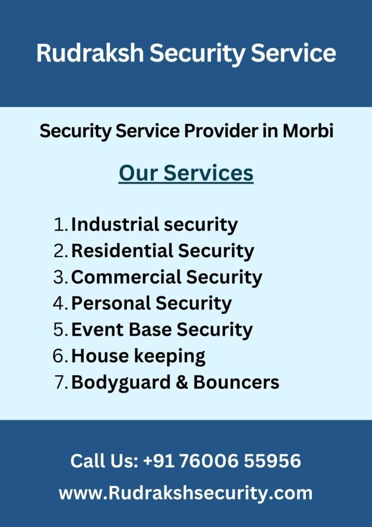 Rudraksh Security Service in Morbi