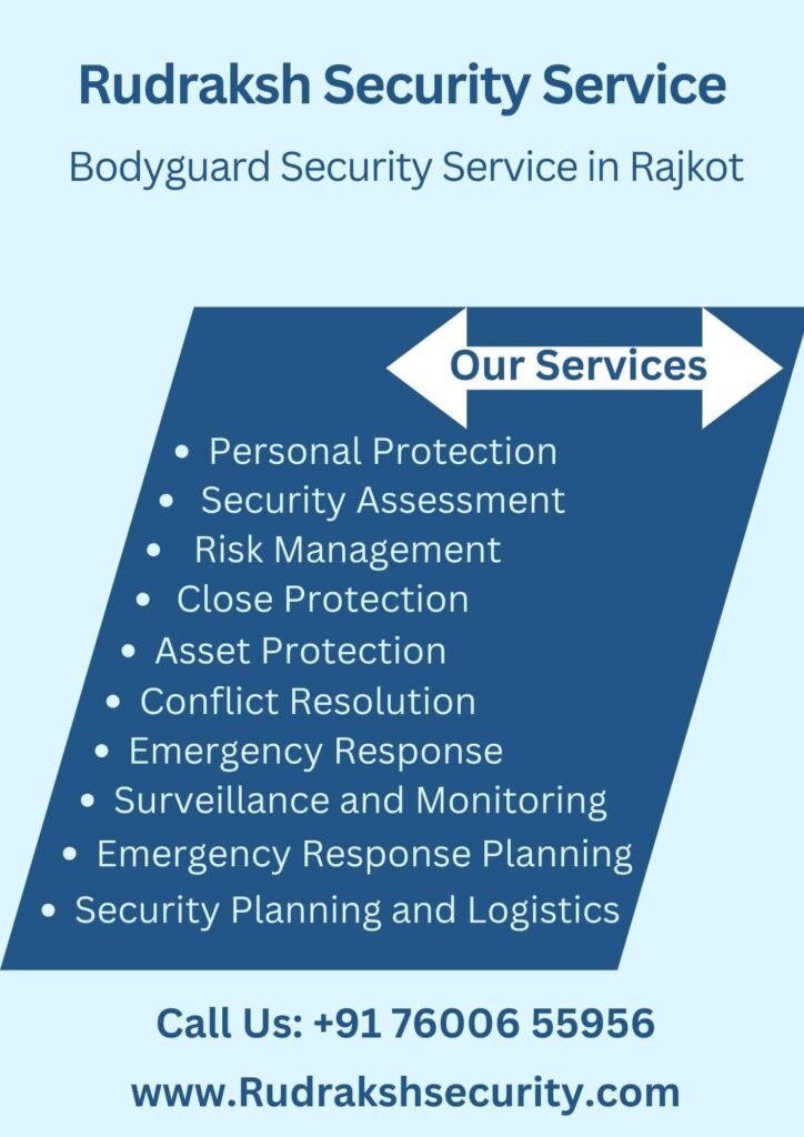 Bodyguard security Service in Rajkot