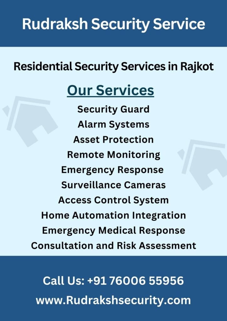 Residential Security Service in Rajkot